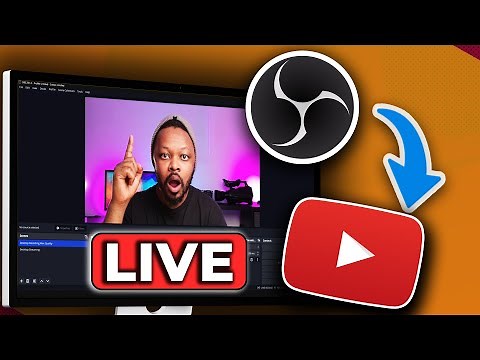 How To LIVE STREAM To YouTube Using OBS For Beginners | 2024