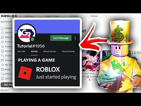 How To Add Roblox To Discord Status (Guide) | Show Roblox In Discord Status