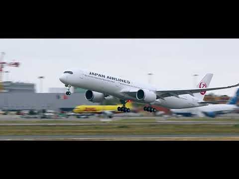 【JAL】Airbus A350-1000初号機テストフライト