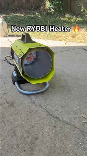 New RYOBI Propane Heater!