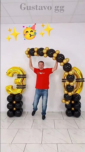 ✨ Balloon decoration ideas 🤩 birthday decoration ideas at home - baloon