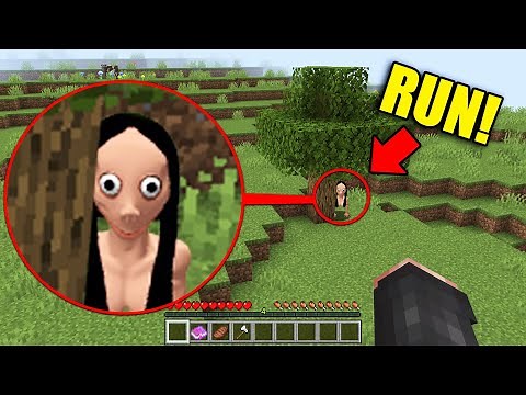 SCARY MOMO SIGHTINGS IN MINECRAFT!
