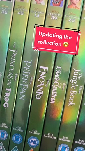 Updating Disney DVD Collection with Rainbow Princess DVDs