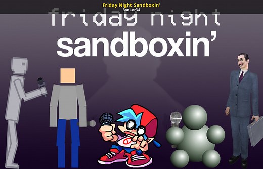 Friday Night Sandboxin' Mod for Friday Night Funkin' | FNF Mods