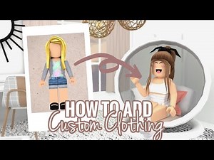 how to add custom clothing in roblox studio