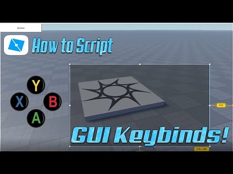 Roblox Scripting KeyBind GUI For Keys and Xbox Controls | Tutorial (2021)