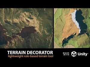 TerrainDecorator Opensource Rule-based terrain texturing tool for Unity3D.