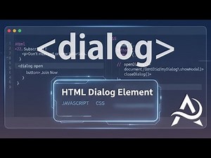 Mastering the HTML dialog Element with JavaScript and CSS