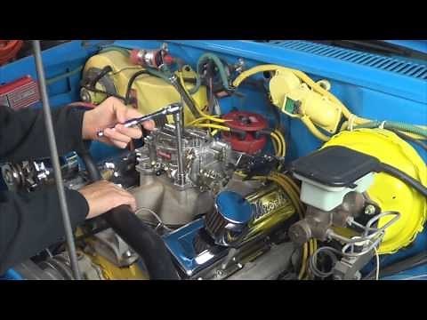 How to Install an Edelbrock Carburetor on Chevy 350 Engine by Howstuffinmycarworks