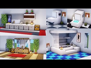 Minecraft 40+ Minecraft Bathroom Design Build Hack And Ideas