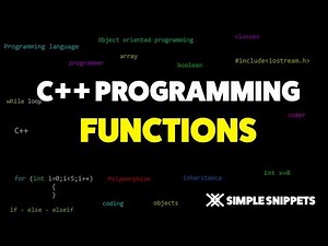 Functions in C++ Programming | Part - 1
