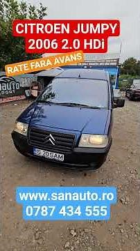 Citroen Jumpy 2006 2.0 HDi 95 CP - 2.990€