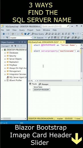 3 Ways Find sql server name local machine