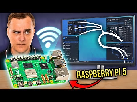Raspberry Pi 5 Kali Linux install in 10 minutes (with WiFi hacking)