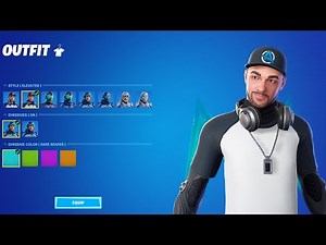 ALI-A Fortnite Skin (All Items & Styles Showcase) @AliA