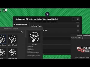 universal Fe script hub [80+ scripts] working