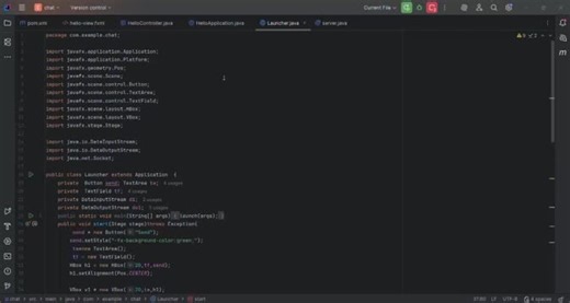 JavaFX Chat Application with NetworkingI recently built a JavaFX-based chat application that integrates a graphical user interface with client-server socket programming. This project gave me… | Logidth D