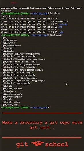 Git Quick: Create a new repo with git init