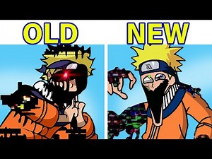 Corrupted Naruto Glitch OLD vs NEW in Friday Night Funkin