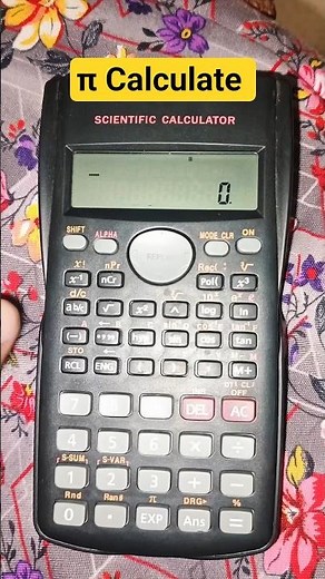 Pi Calculate Using scientific calculator #shorts #scientificcalculator #picalculate #pivalue
