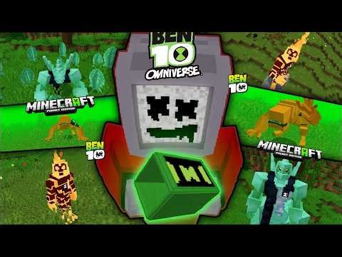 BEN 10 OMNIVERSE REMASTERED MOD FOR MINECRAFT PE 🔥| MCPE 1.21+