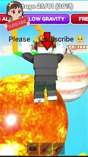 I Double Jumped to SPACE in Roblox! 🌌 #roblox #robloxshorts #shorts #viral #viralshort