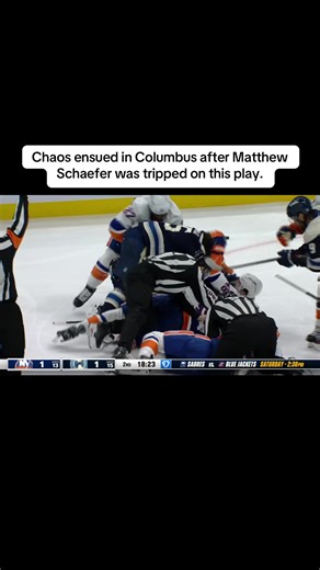 NHL Drama: Barzal's Game Misconduct and Marchment's Trip