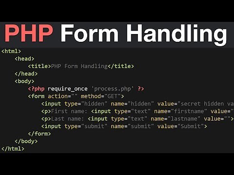 PHP Form Handling Tutorial - GET, POST & REQUEST Global Variables | Learn PHP Programming