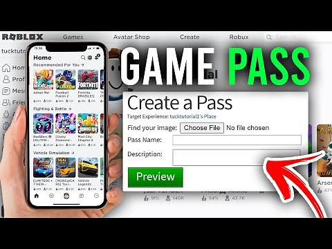 How To Make Gamepass In Roblox Mobile (Full Guide) | Create Gamepass On Roblox Mobile