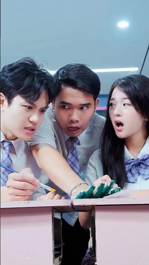 A Gentle Heart… Turns Chaos Into Beauty!🌤️💛 #linhchihihi #messyclassroom #schoolcrush #schooldrama