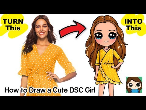 How to Draw a Draw So Cute Girl