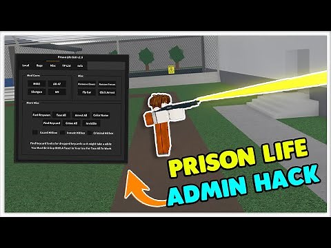 Prison Life OP Hack - Infinite Ammo, Serversided Invisible, Teleports & More - ROBLOX