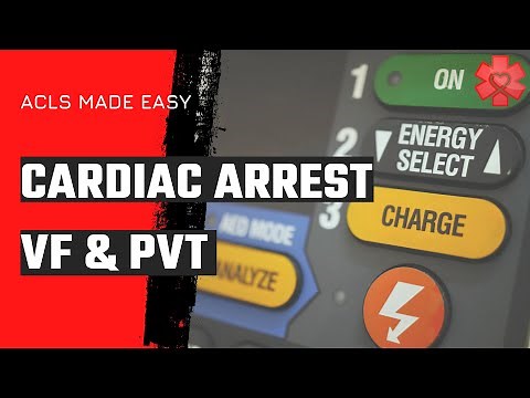 ACLS Cardiac Arrest Algorithm 2020 (VF & pVT)