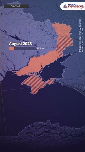 Animated Map Shows Changes in Russia's Control in Ukraine Over 3 Yrs of Conflict
