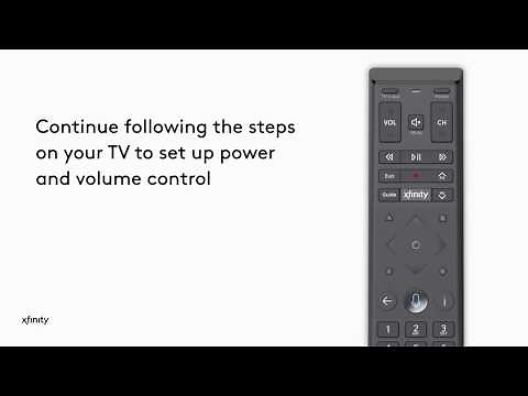 Xfinity X1 Voice Remote Setup (XR15)