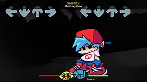 Sad Bf ;( Mod for Friday Night Funkin' | FNF Mods