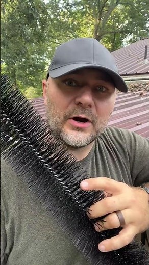 Easiest DIY Gutter Guard Leaf Filter - No Tools Cutting or Fasteners
