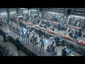 Inside the Humanoid Factory: How Hyper-Realistic AI Robots Are Born (Full Process)