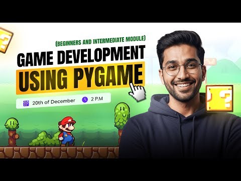 Learn Game Development with Python & Pygame | Live Coding Session