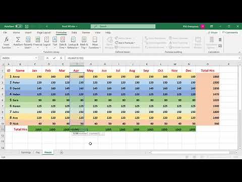 How to Copy Formulas using Fill Handle in Excel - Office 365