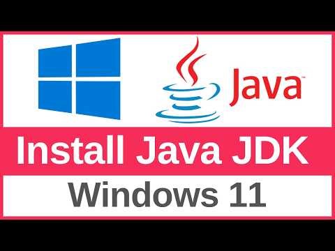How to Install Java JDK on Windows 11 ( with JAVA_HOME ) (2026)