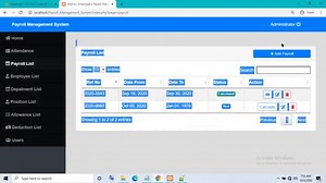 Payroll Management System in PHP MySQL with Source Code