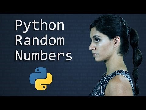 Python Random Number Generator: the Random Module || Python Tutorial || Learn Python Programming