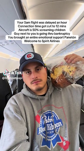 If y’all have tips on how to restore the will to live plz don’t gatekeep besties #spirit #spiritairlines #travelhack #traveltiktok #paneton