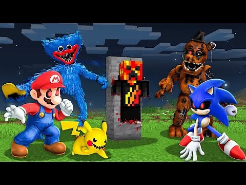 Surviving 1000 Hours of VIDEO GAMES In Minecraft