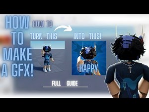 GFX profile picture tutorial on roblox! (full guide)