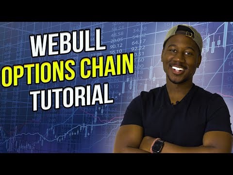 HOW TO USE THE WEBULL OPTION CHAIN (Beginners Only)