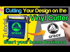 How to cut a logo on the Vinyl Cutter (Tutorial)