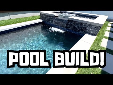 Swimming Pool Build Timelapse & Behind The Scenes! Start to finish!