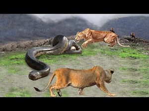 Lion Vs Giant Python | Final Battle Between Python Vs Lion, What Happens? Animal World